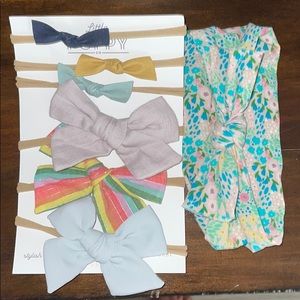 Little Poppy Bow Assortment + 1 Baby Bling Bow
